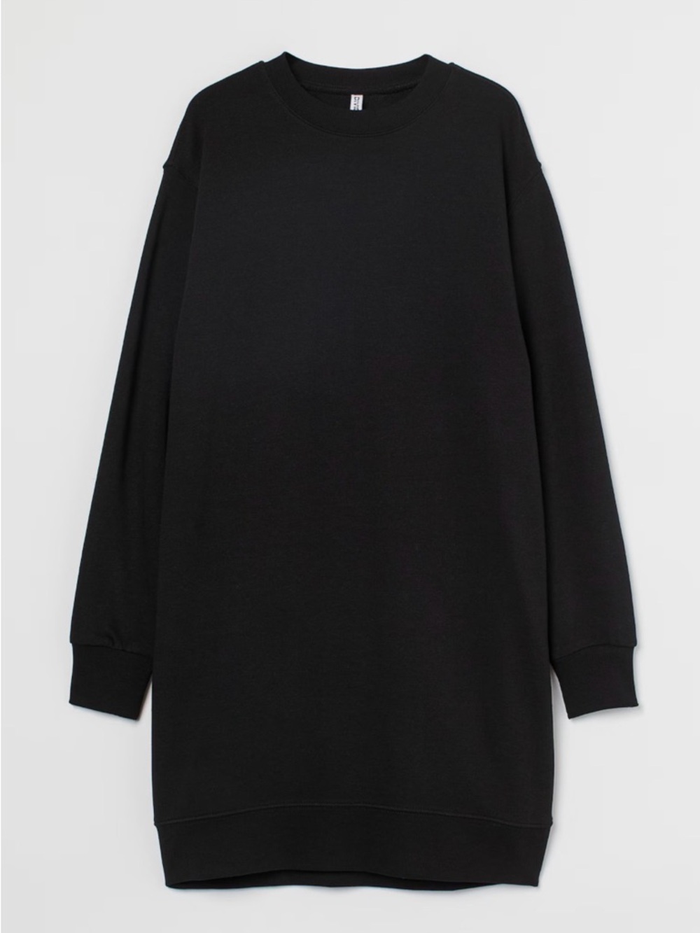 Black sweatshirt Dress
